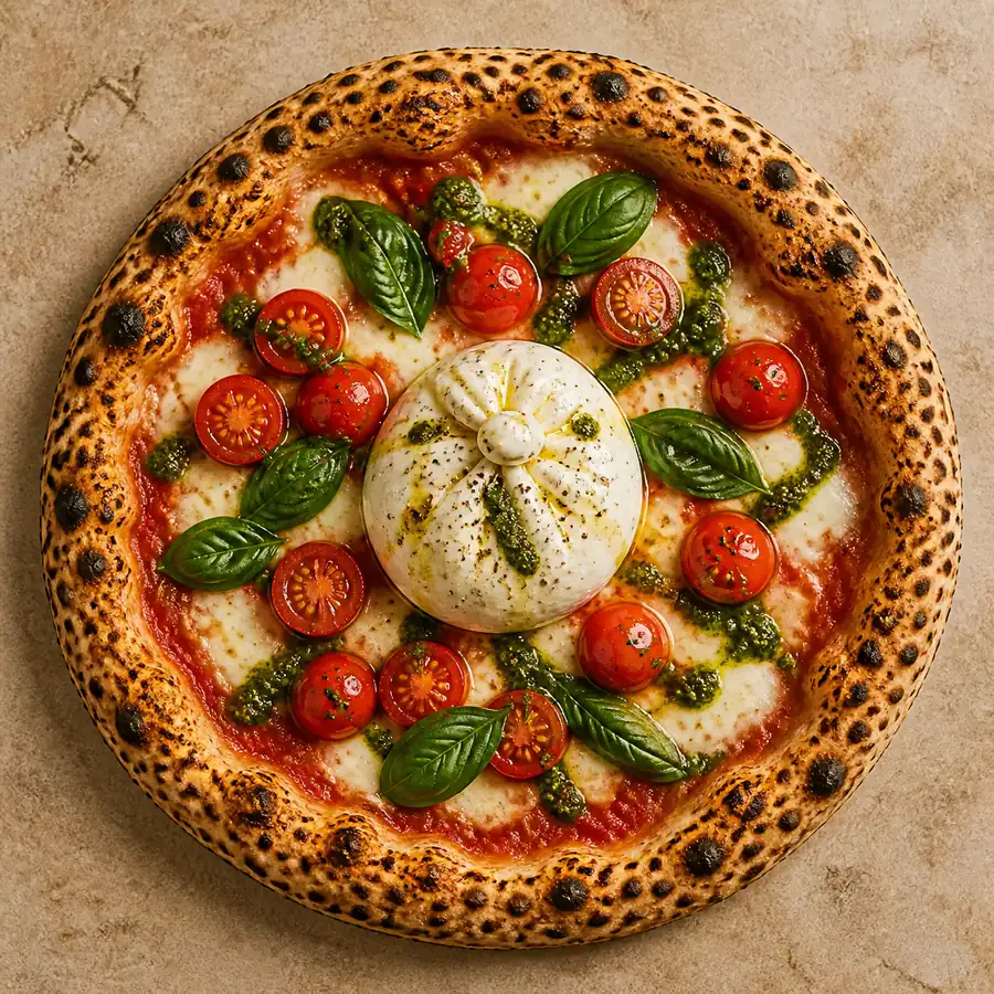 Burrata e Pesto